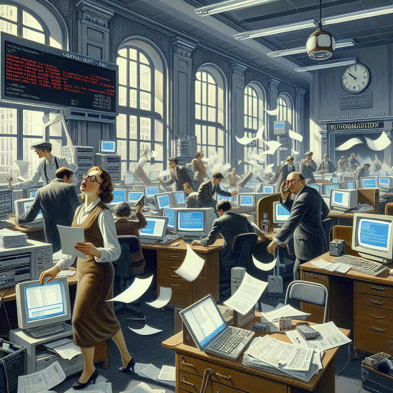 Illustration of Un dysfonctionnement technique perturbe le fonctionnement de Centre Inffo