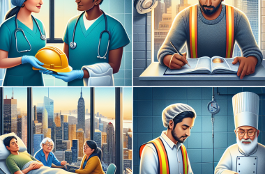 Illustration of Quels sont les métiers qui recourent le plus à la main-d'oeuvre immigrée?