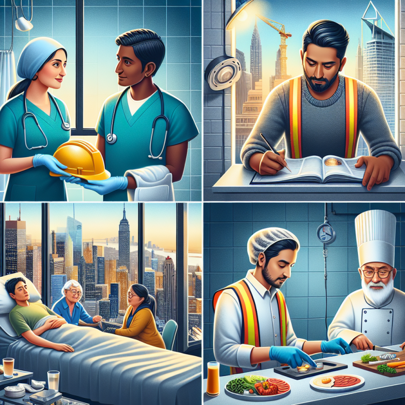 Illustration of Quels sont les métiers qui recourent le plus à la main-d'oeuvre immigrée?