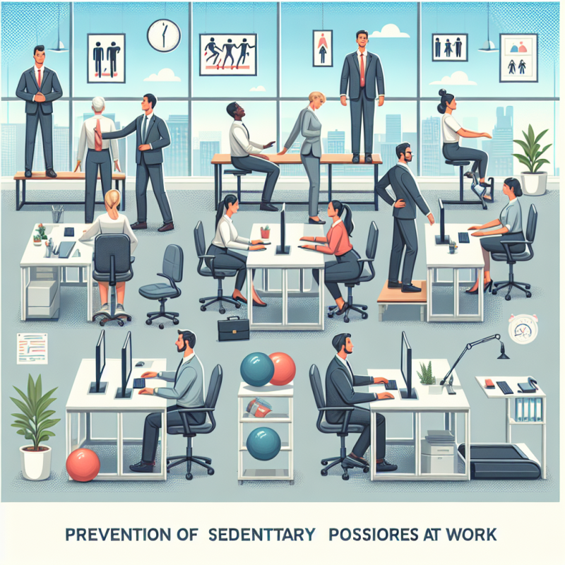 Illustration of Prévention des postures sédentaires au travail - Actualité - INRS