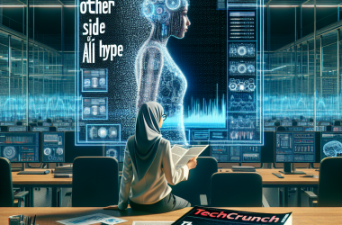 Illustration of L'autre face du battage publicitaire de l'IA | TechCrunch