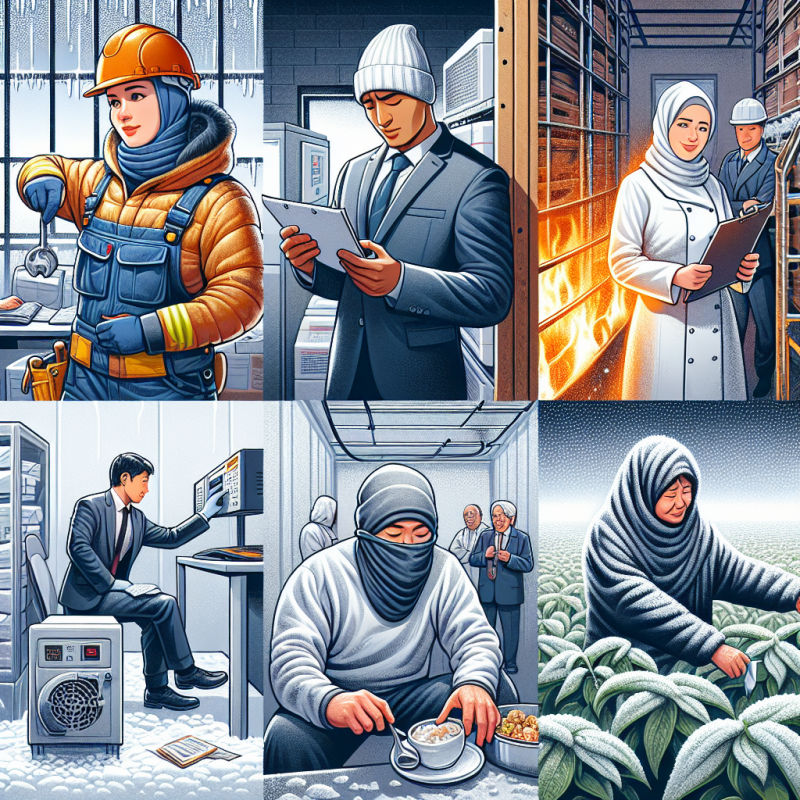 Illustration of Focus juridique - Quelles sont les mesures à mettre en œuvre au travail en cas de vagues de froid ? - Actualité - INRS