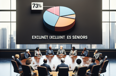 Illustration of 73% des cadres pensent que les RHs excluent les seniors