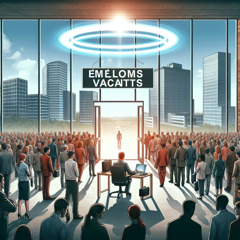 Illustration of Emplois vacants, halo du chômage: un retour à la normale dans le marché français du travail?