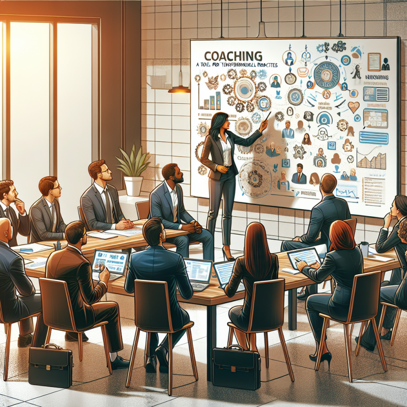 Illustration of Le coaching, outil de transformation des pratiques managériales - Centre Inffo