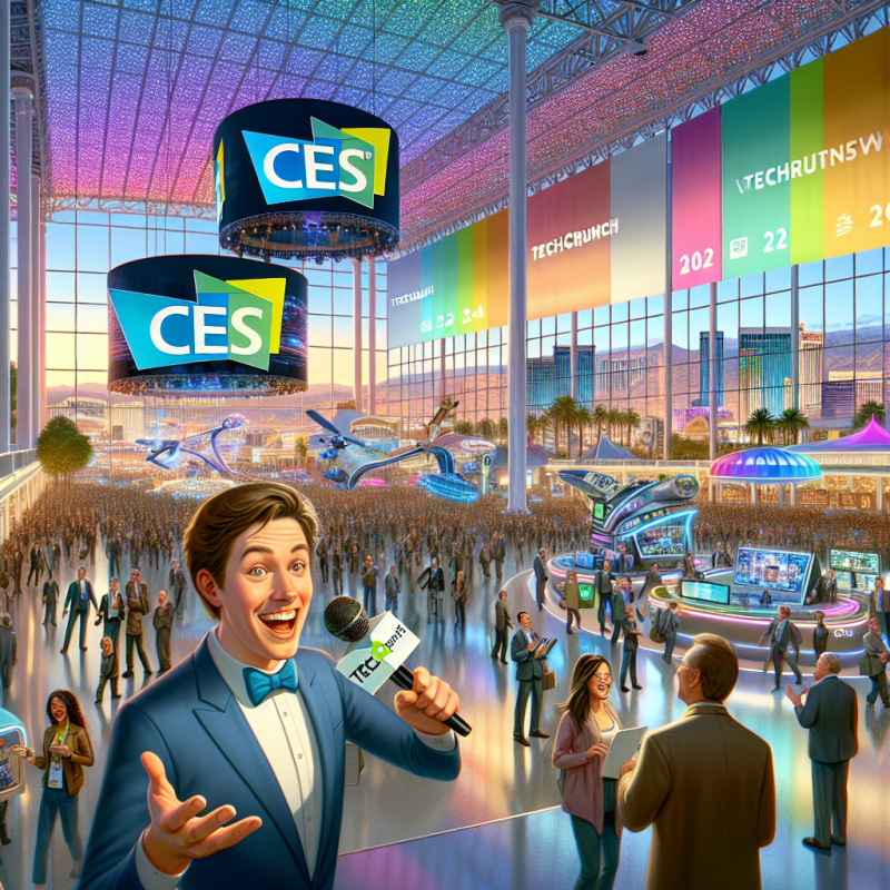 Illustration of CES 2024 : Suivez la couverture en direct de TechCrunch depuis Las Vegas