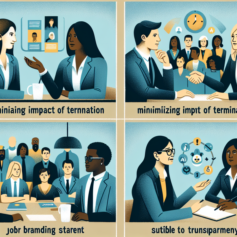 Illustration of 4 stratégies pour réduire l'impact d'un licenciement sur la marque employeur