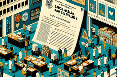 Illustration of Les attributions du nouveau Ministère du travail, de la santé et des solidarités dévoilées par un décret du 24 janvier 2024 - Centre Inffo