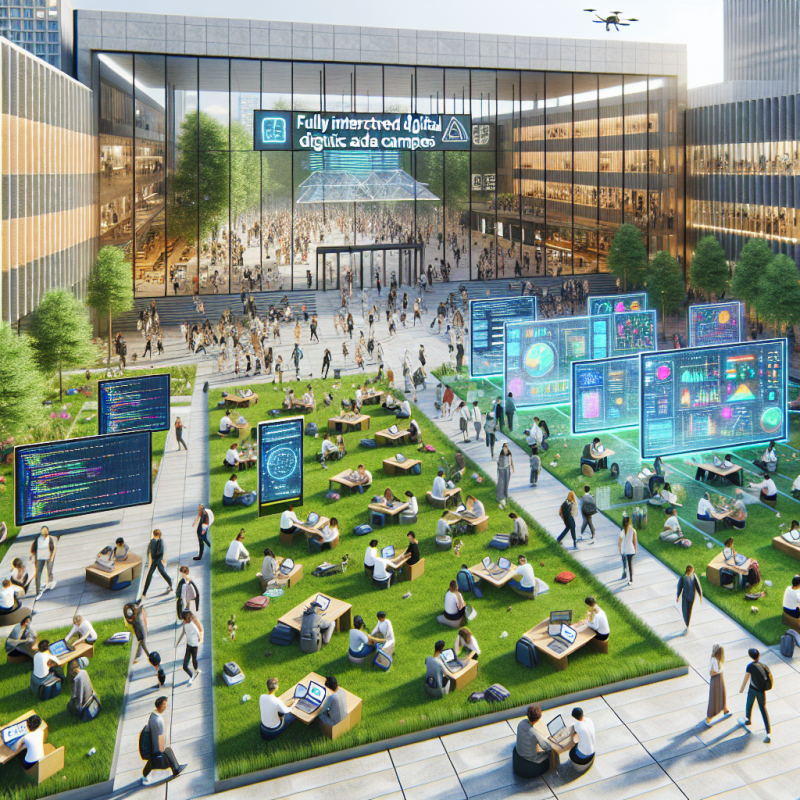 Illustration of Campus du numérique public : l'Etat veut inclure les territoriaux