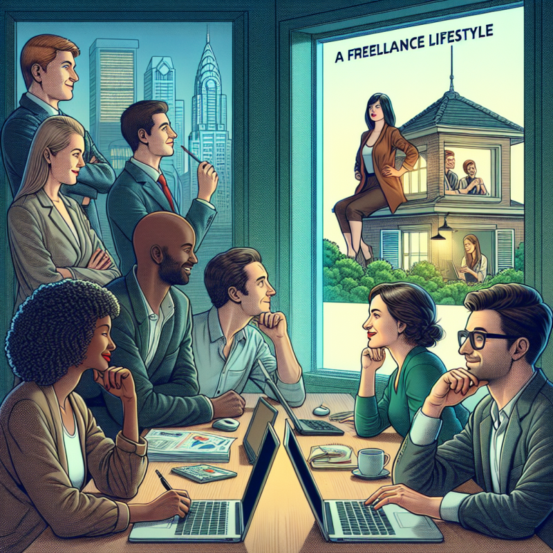 Illustration of GRH : pourquoi 6 salariés sur 10 envisagent de devenir freelance ?