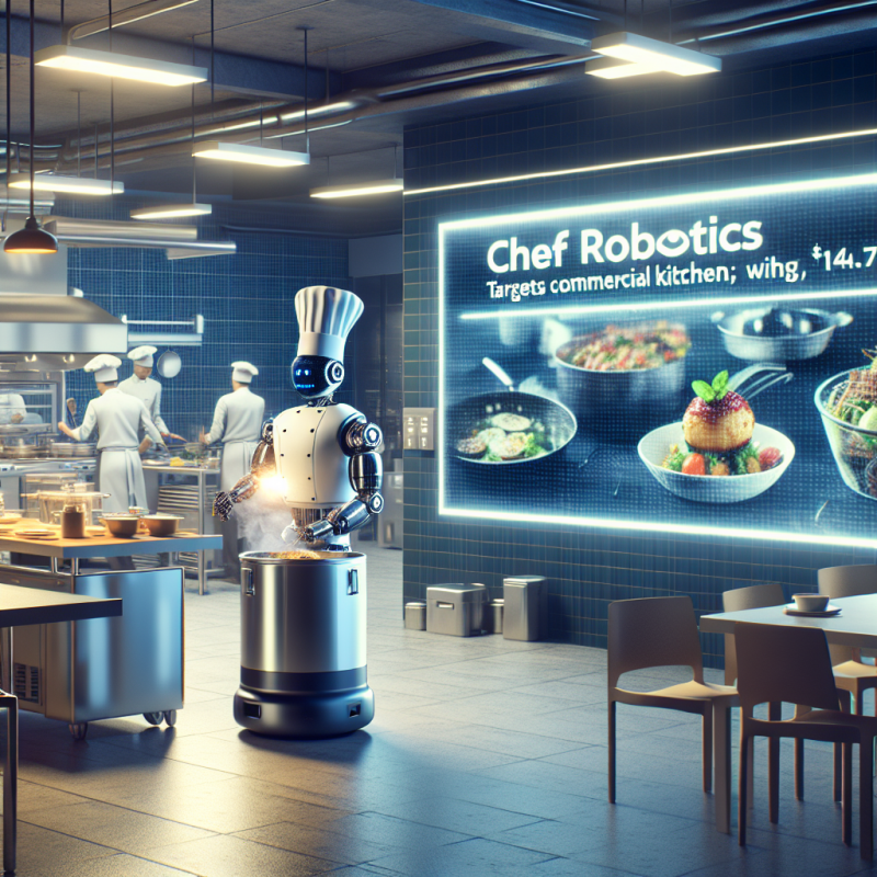 Illustration of Chef Robotics vise les cuisines commerciales avec une levée de 14,75 millions de dollars | TechCrunch