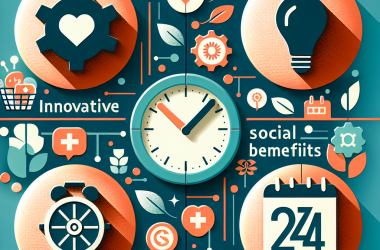 Illustration of Avantages sociaux innovants : 4 éléments essentiels pour se démarquer en 2024