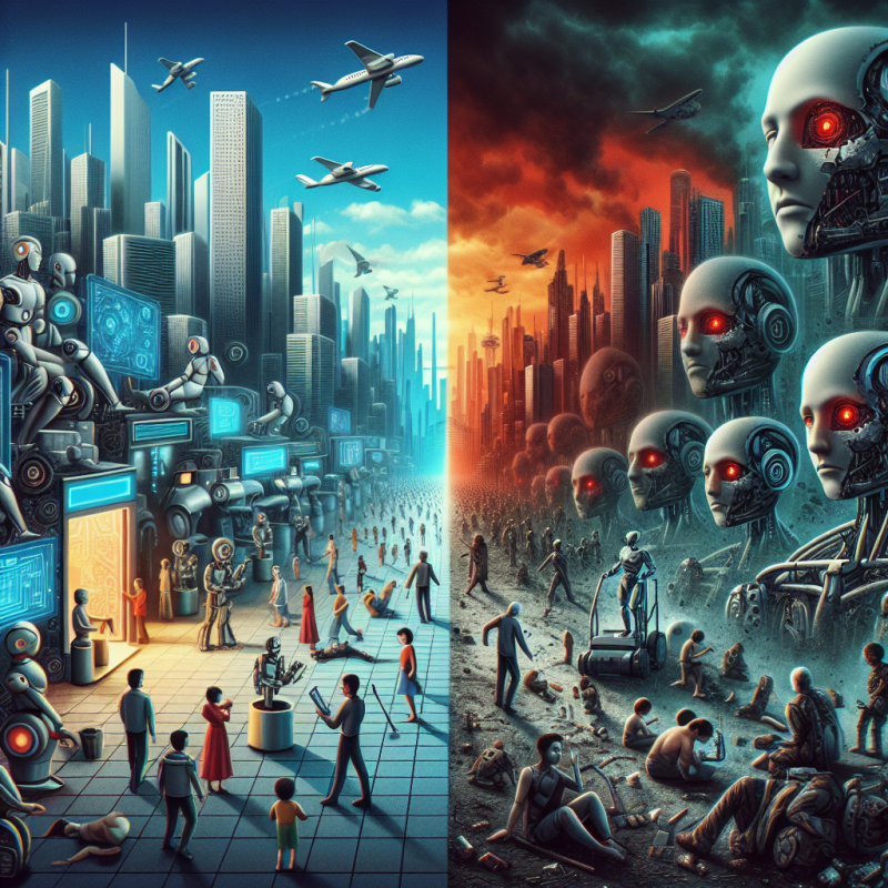 Illustration of Les deux visages de l'IA | TechCrunch