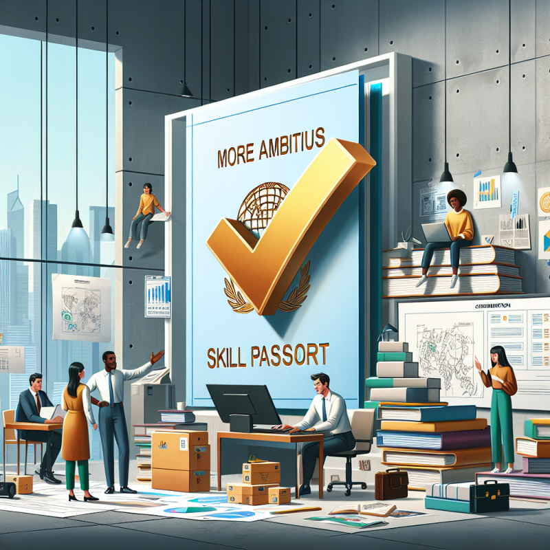 Illustration of Vers un passeport de compétences plus ambitieux - Centre Inffo