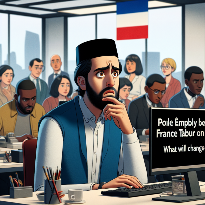 Illustration of Pôle emploi devient France Travail au 1er janvier: ce qui va changer