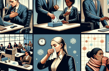 Illustration of Maladies hivernales : des gestes simples pour éviter les contaminations au travail - Actualité - INRS