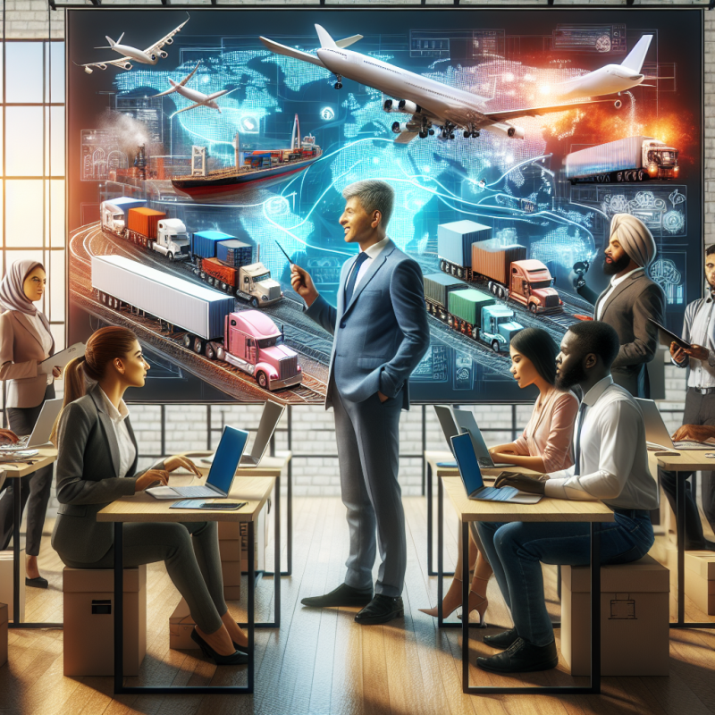 Illustration of Dans le transport-logistique, la formation est toujours dynamique - Centre Inffo