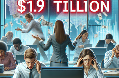 Illustration of Le mal être au travail coûte 1.900 milliards de dollars de productivité aux entreprises américaines