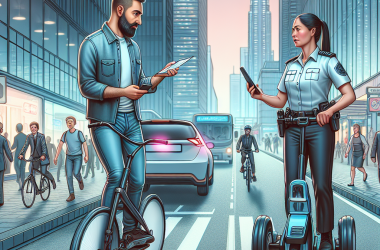 Illustration of Les contraventions commises par les conducteurs de cyclomobiles légers