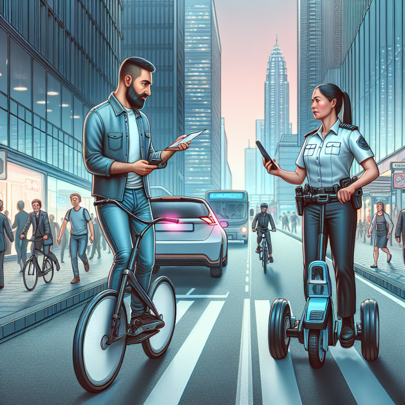 Illustration of Les contraventions commises par les conducteurs de cyclomobiles légers
