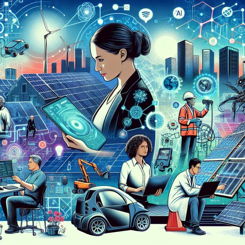 Illustration of Entrée en force des métiers liés à l'énergie et à l'IA... quels métiers sont les plus porteurs en 2024?