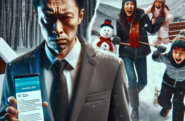 Illustration of Vacances d'hiver: mon employeur peut-il refuser mes congés à la dernière minute?