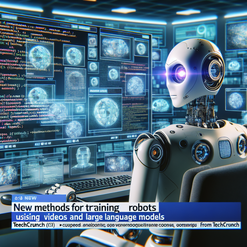 Illustration of Google présente de nouvelles méthodes pour former des robots à l'aide de vidéos et de grands modèles linguistiques | TechCrunch