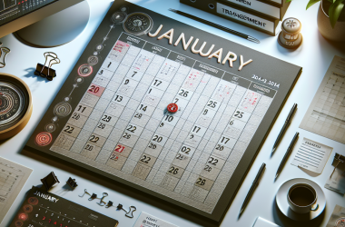 Illustration of L'agenda RH – Janvier 2024