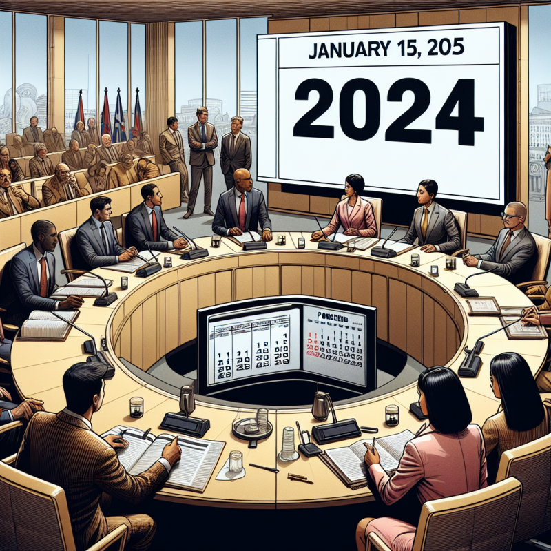 Illustration of Les rendez-vous parlementaires de la semaine du 15 janvier 2024