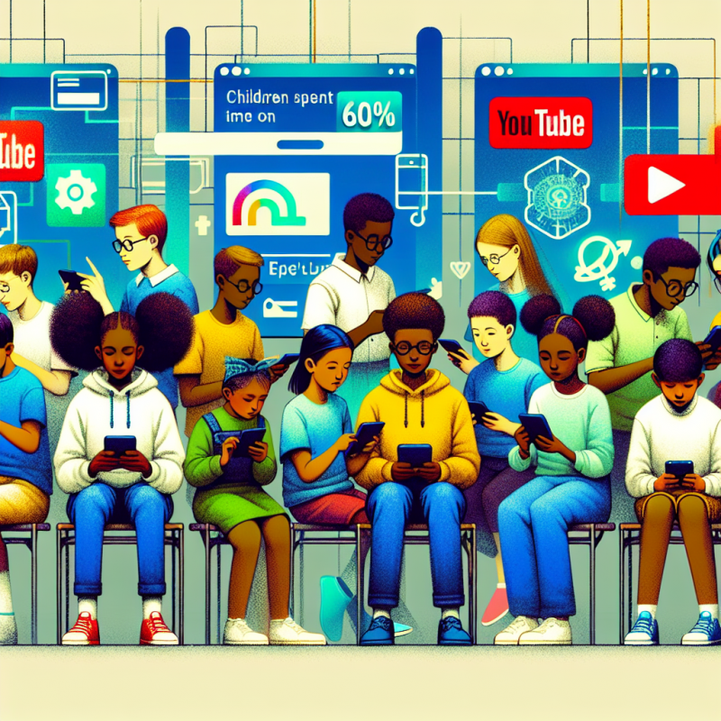 Illustration of Les enfants passent 60% de temps de plus sur TikTok que sur YouTube, 20% essayent le ChatGPT d'OpenAI | TechCrunch
