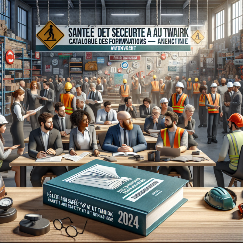 Illustration of Santé et sécurité au travail : catalogue des formations 2024 - Actualité - INRS