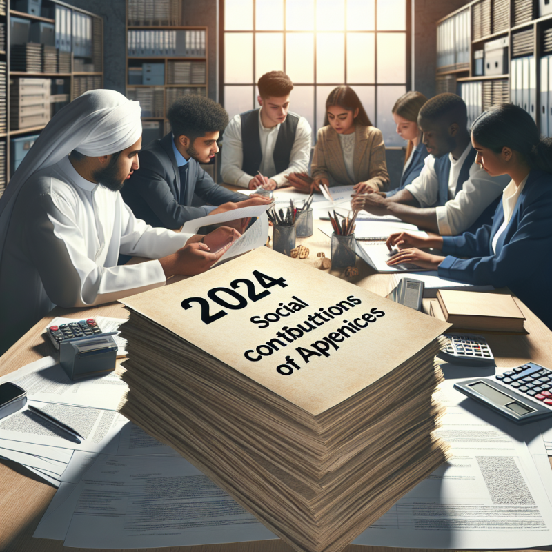 Illustration of Les cotisations sociales des apprentis en 2024