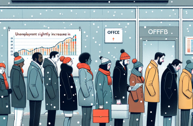 Illustration of Le nombre de chômeurs en très légère hausse en novembre