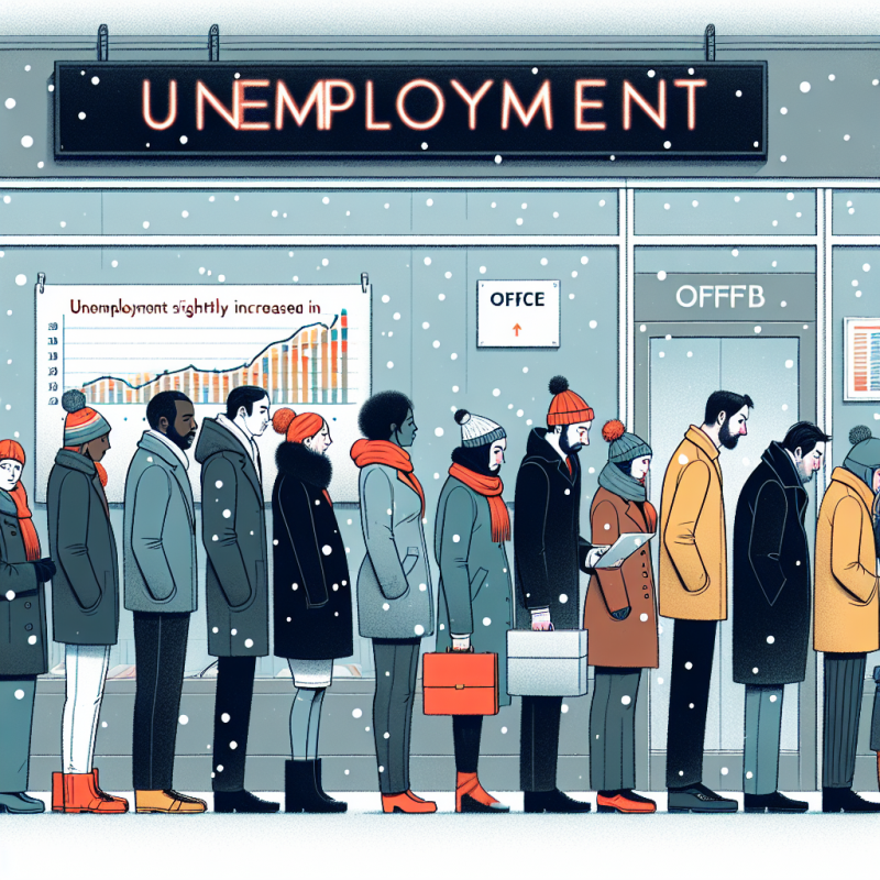 Illustration of Le nombre de chômeurs en très légère hausse en novembre