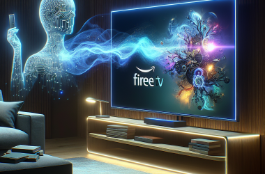 Illustration of Amazon deploie son générateur d'images alimenté par l'IA sur Fire TV