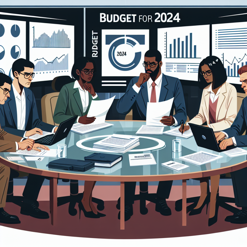 Illustration of Budget pour 2024 : les associations d'élus prudentes et combatives