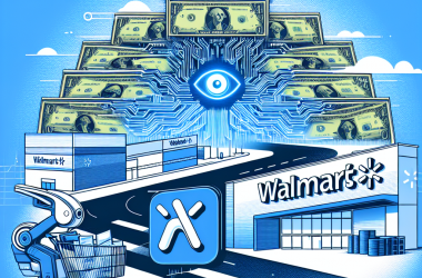 Illustration of Spot Technologies, avec maintenant 2 millions de dollars, verra sa technologie de sécurité IA intégrée dans les Walmart au Mexique