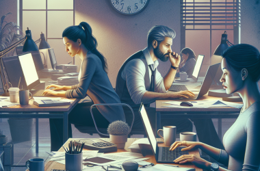 Illustration of Près de 8 heures par semaine: le télétravail propice aux heures supplémentaires non rémunérées