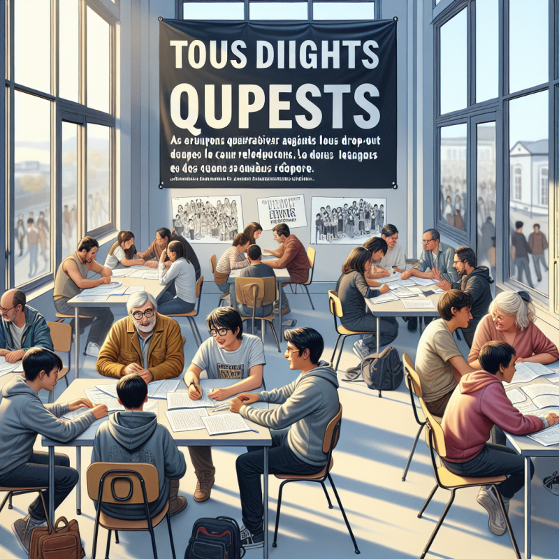 Illustration of « Tous droits ouverts », nouveau dispositif anti-décrochage - Centre Inffo