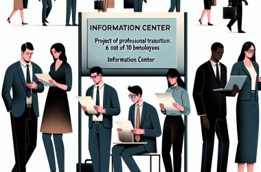 Illustration of Projet de transition professionnelle : 6 bénéficiaires sur 10 sont des employés - Centre Inffo