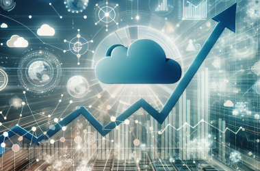 Illustration of L'infrastructure du cloud a connu sa plus grande croissance de revenus au cours du 4ème trimestre | TechCrunch