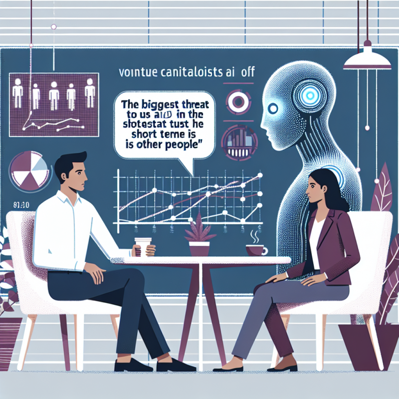 Illustration of Les VCs Elad Gil et Sarah Guo sur les risques et les récompenses du financement de l'IA : "La plus grande menace pour nous à court terme est les autres personnes" | TechCrunch