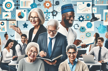 Illustration of Repenser l’emploi des seniors - Centre Inffo