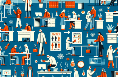 Illustration of Maladies hivernales : des gestes simples pour éviter les contaminations au travail - Actualité - INRS