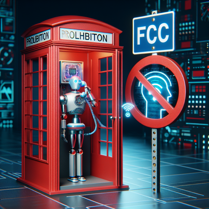 Illustration of La FCC souhaite interdire les appels de robots générés par l'IA | TechCrunch