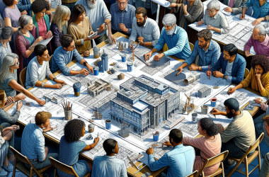 Illustration of Co-concevoir des bâtiments publics avec les usagers et les agents, mode d’emploi