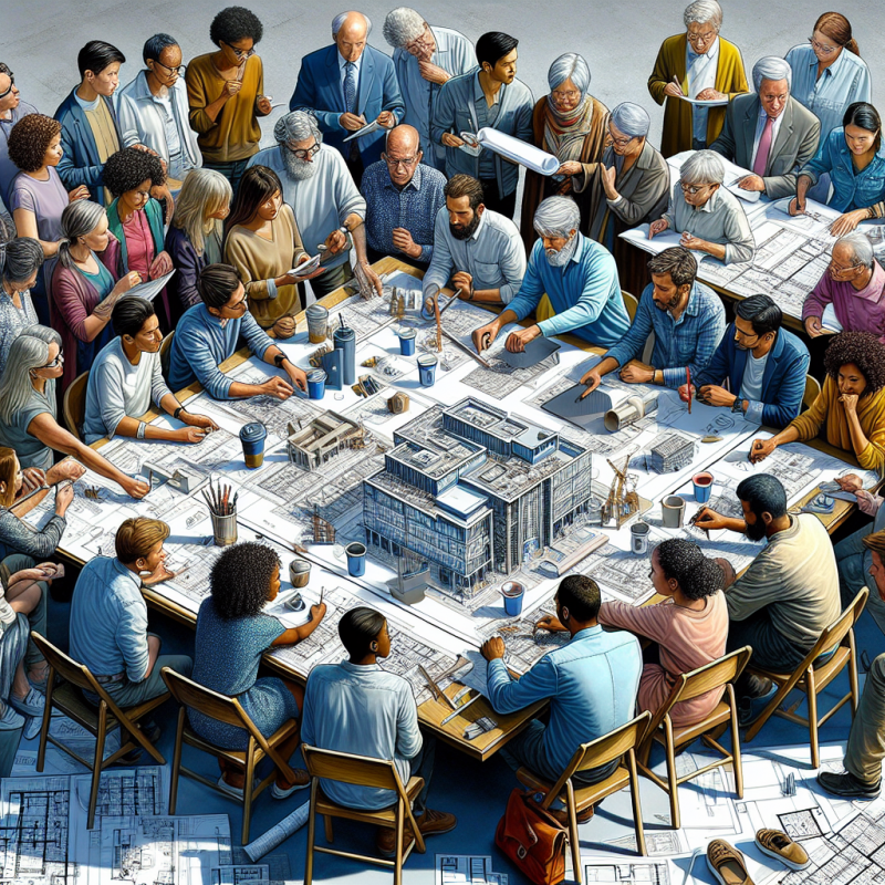 Illustration of Co-concevoir des bâtiments publics avec les usagers et les agents, mode d’emploi