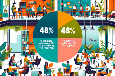 Illustration of Qualité de vie au travail: 48% des salariés estiment qu'elle est prise en compte par leur employeur