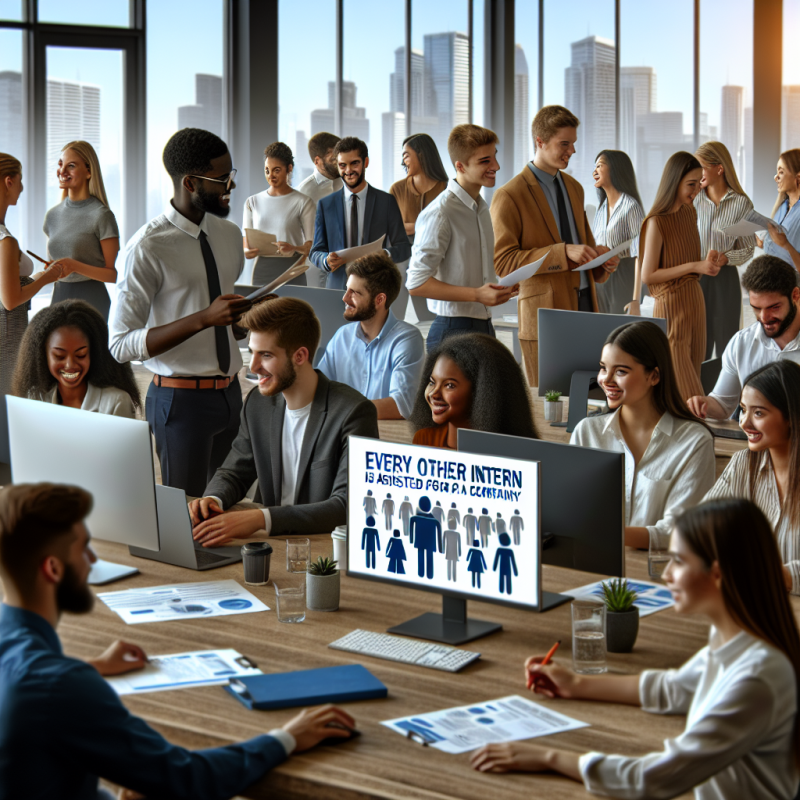 Illustration of Un alternant sur deux est aidé dans sa recherche d’entreprise - Centre Inffo