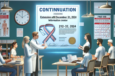 Illustration of Premiers secours : prorogation jusqu'au 31 décembre 2024 des attestations de formation continue - Centre Inffo